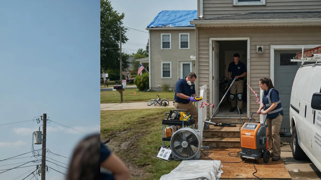 Water Damage Repair in Derby, IN near me